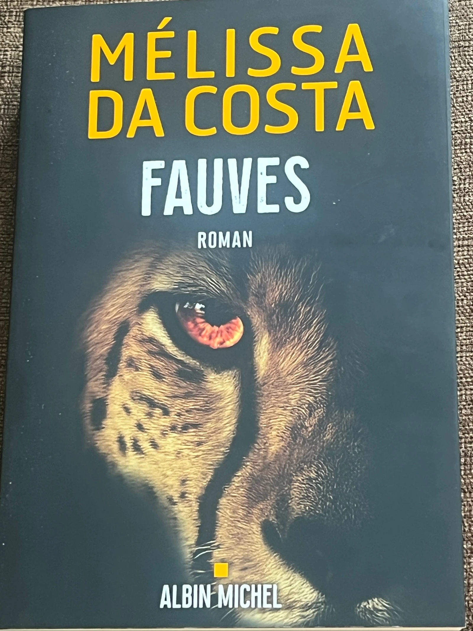 Livre Fauve Melissa Da Costa